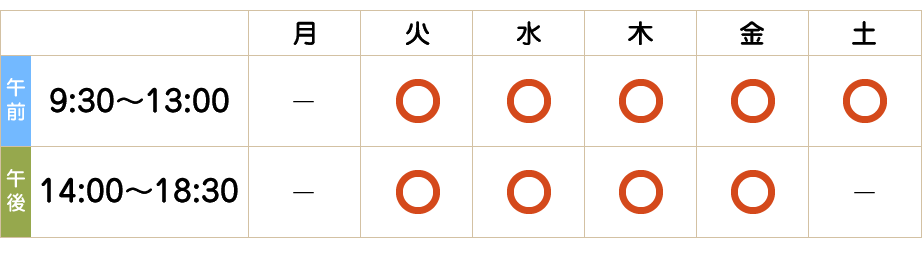 診療時間